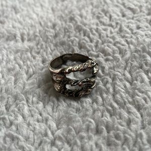 Silver Skeleton Ring